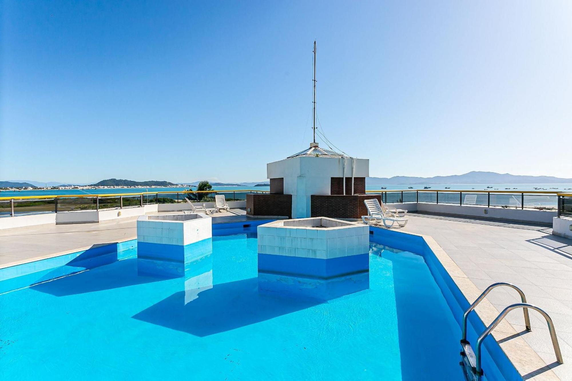 Apto Com Varanda E Vista Mar Em Floripa | Gvm133 Florianópolis Exteriör bild